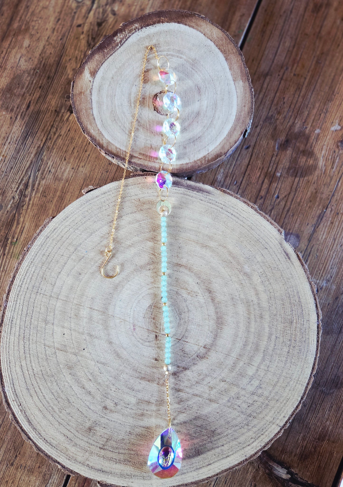 Green Jade Suncatcher
