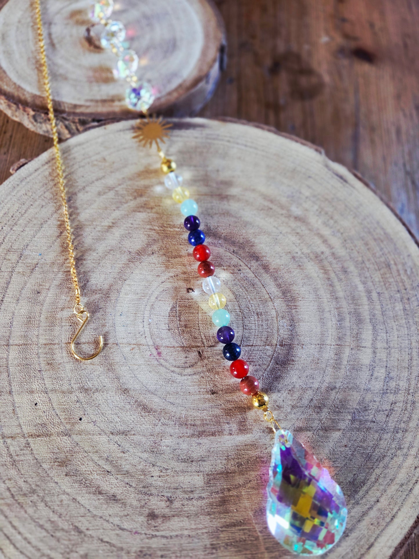 7 Stone Chakra Suncatcher