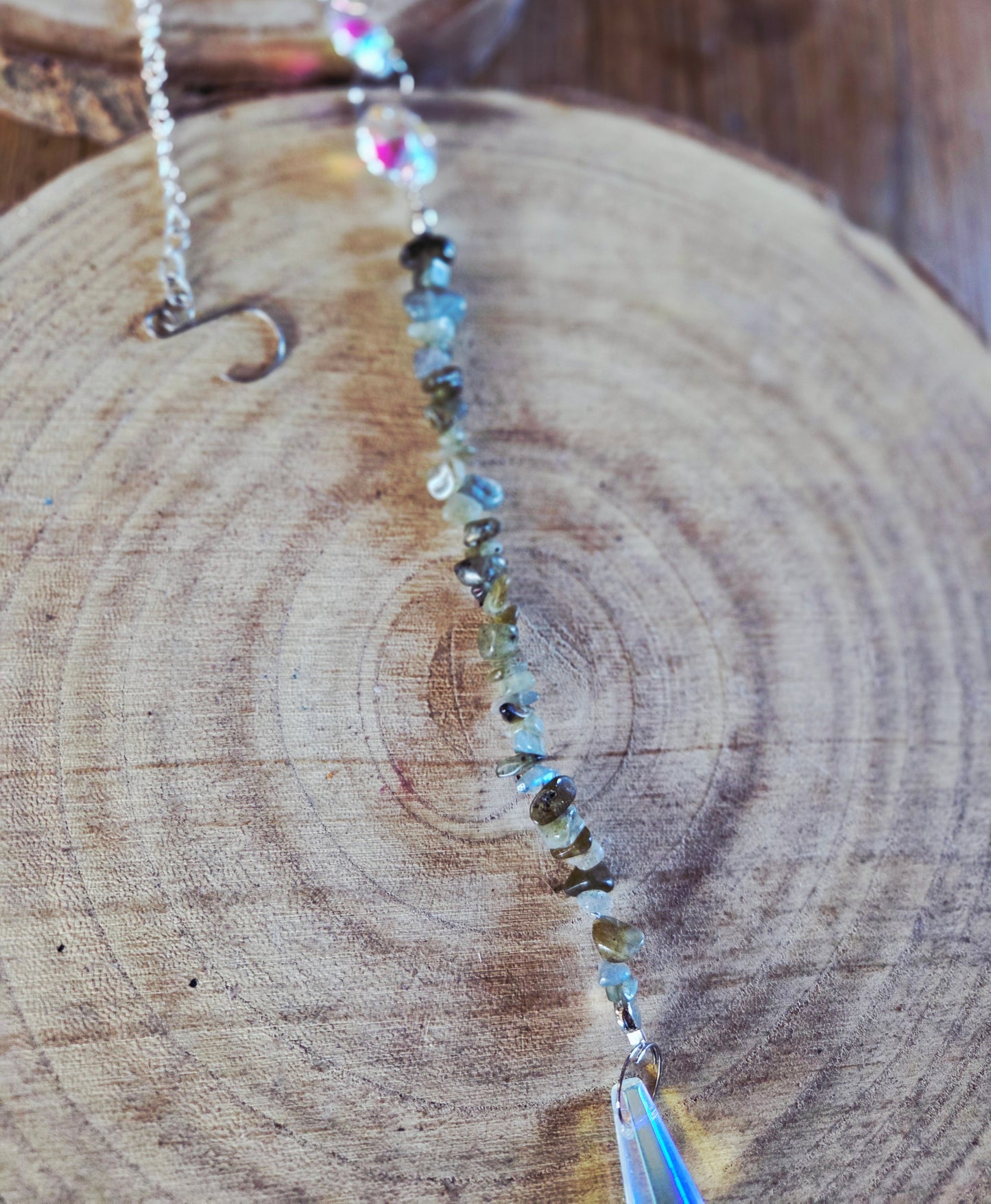 Labradorite Suncatcher