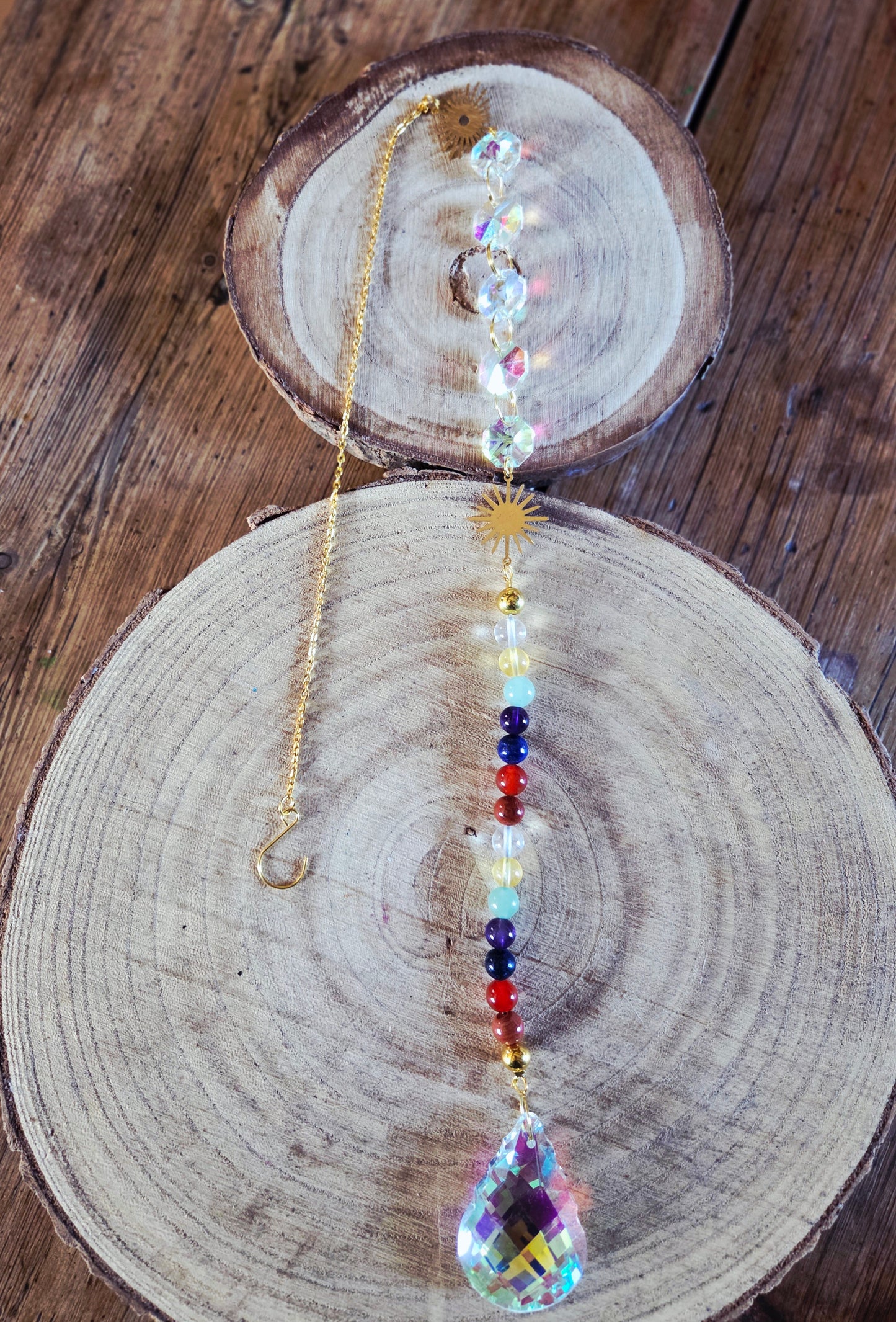 7 Stone Chakra Suncatcher