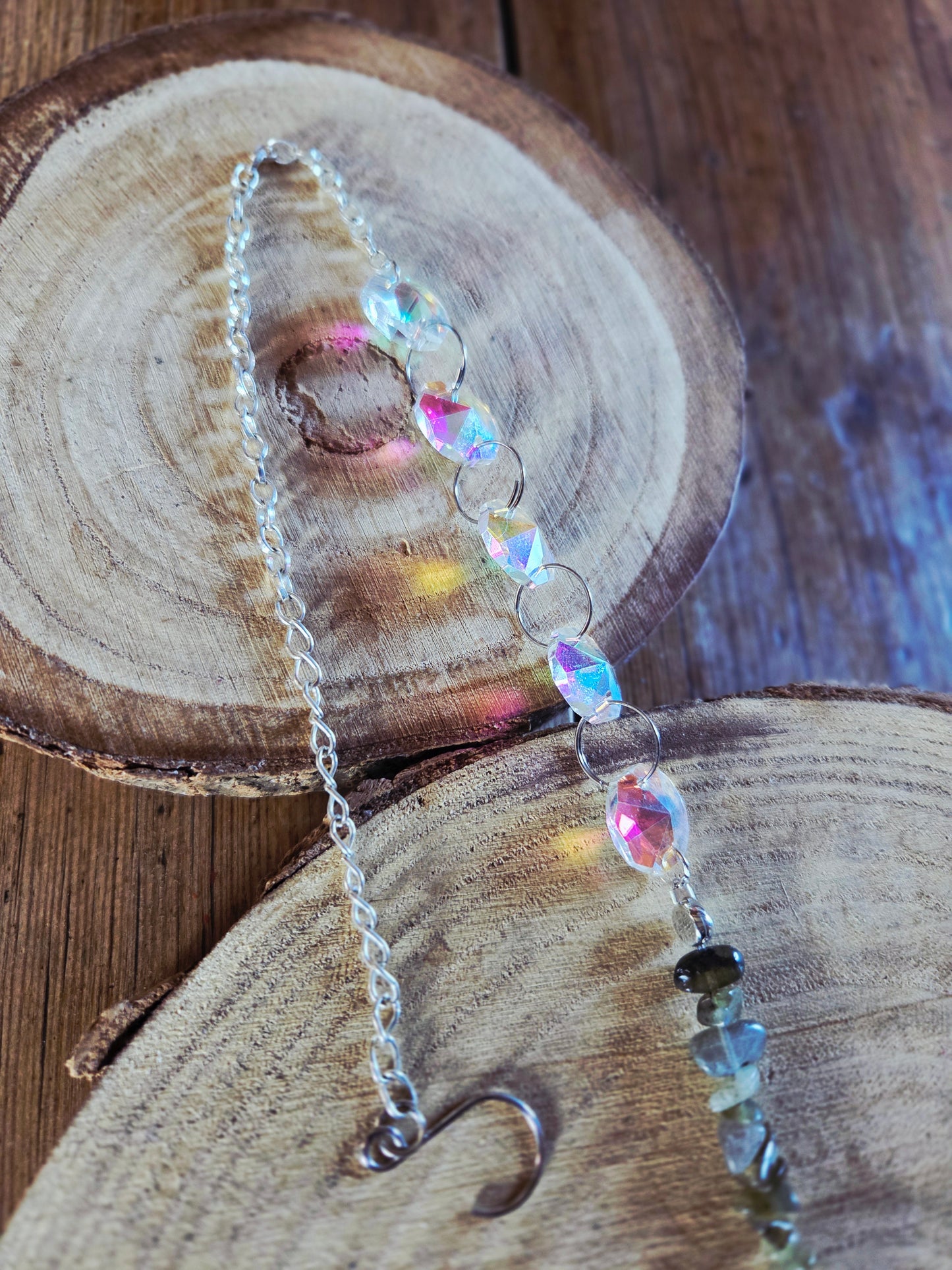 Labradorite Suncatcher