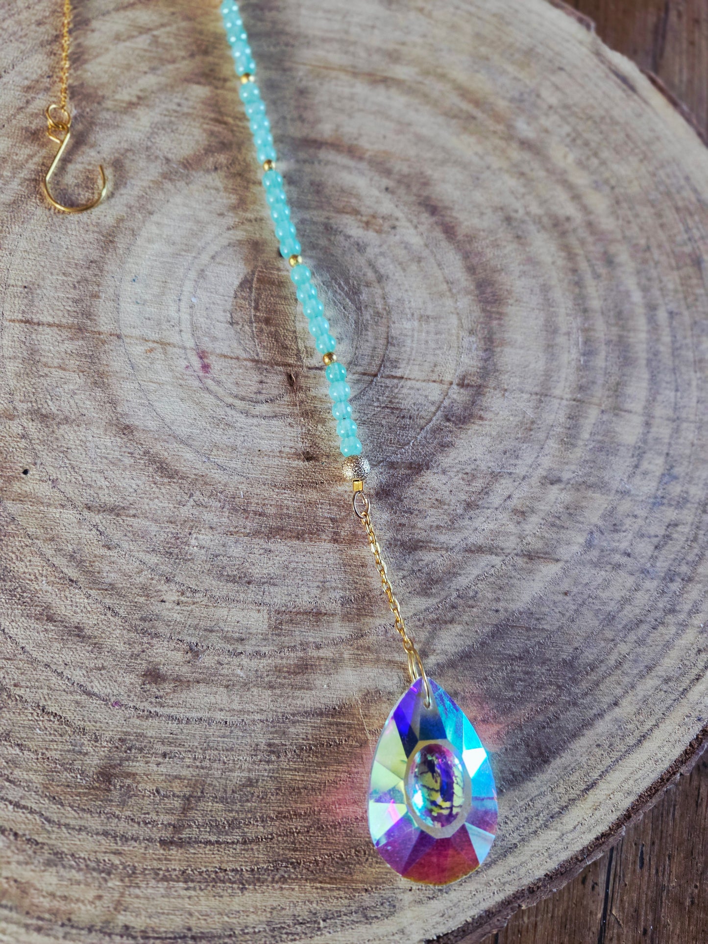 Green Jade Suncatcher
