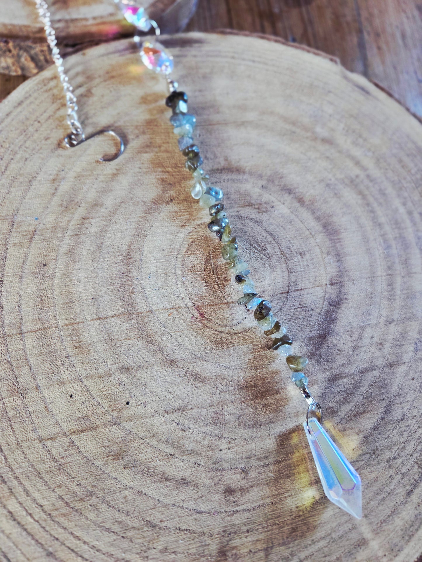 Labradorite Suncatcher