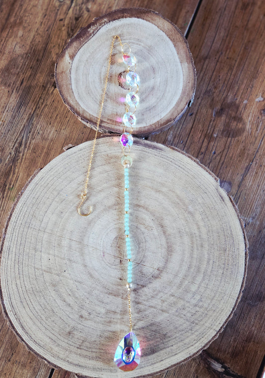 Green Jade Suncatcher