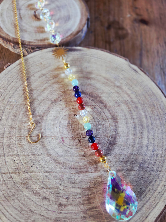 7 Stone Chakra Suncatcher