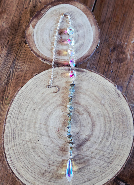 Labradorite Suncatcher
